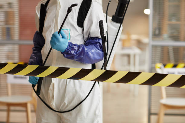 Professional Sewage Cleanup technician working in Newport, AR